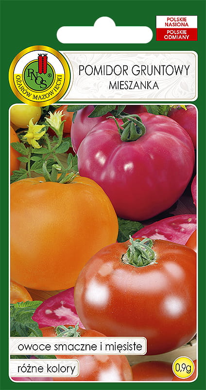 POMIDOR GRUNTOWY mieszanka odmian - 0,9g