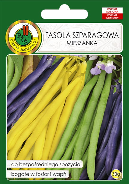 Fasola szparagowa mieszanka odmian 30g