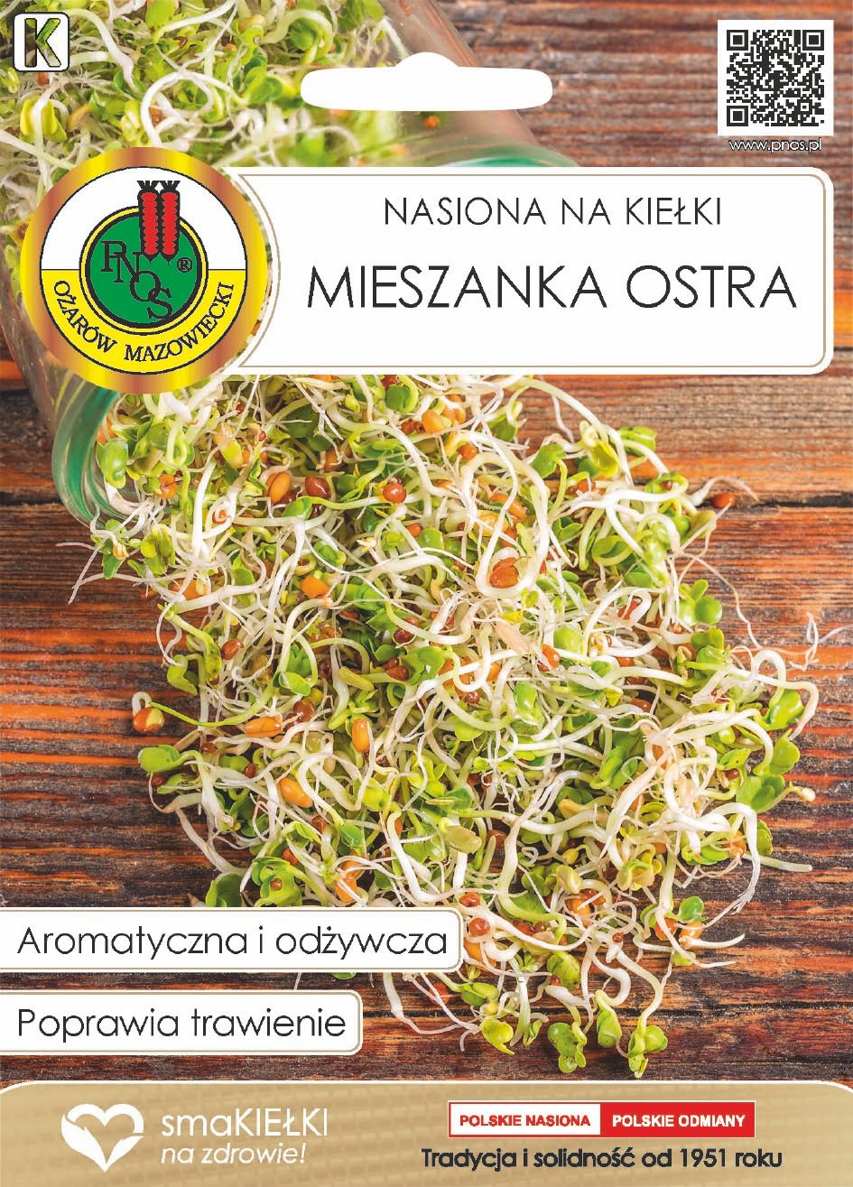 Nasiona na kiełki MIESZANKA OSTRA 30g