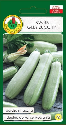 Dynia zwycz. cukinia GREY ZUCCHINI 3g