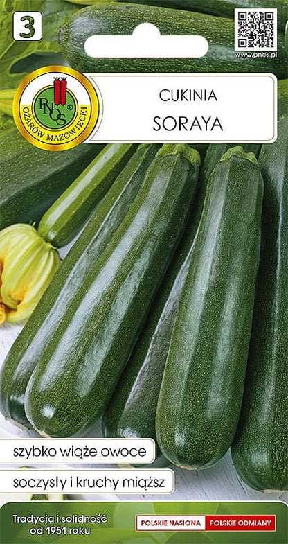 Dynia zwyczajna cukinia Soraya 2g