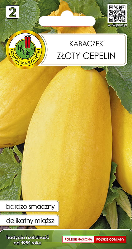 Dynia zwyczajna kabaczek Złoty Cepelin 2g
