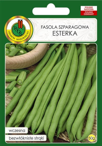 Fasola szparag. zielona karłowa ESTERKA 50g