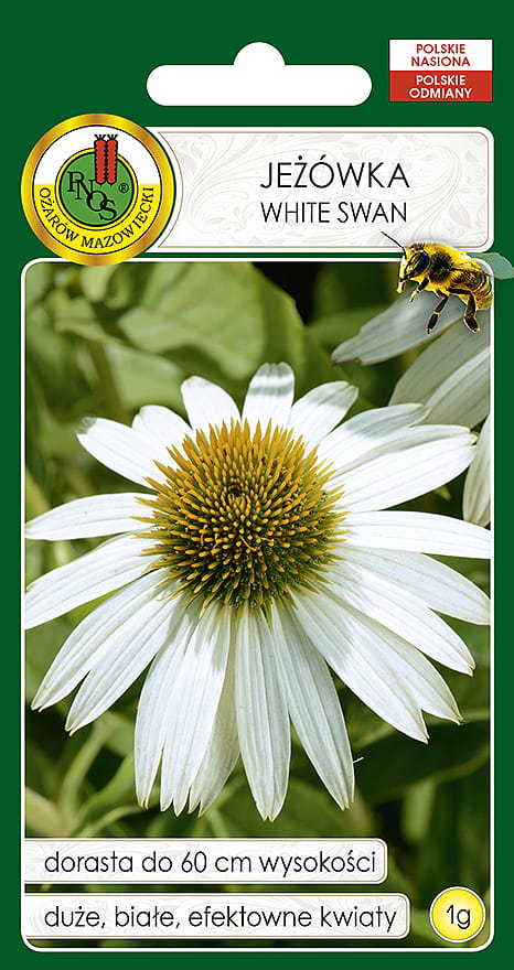 Jeżówka biała White Swan 1g