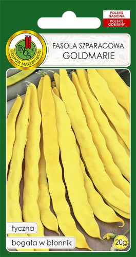 Fasola szparag. żółta tyczna GOLDMARIE 20g