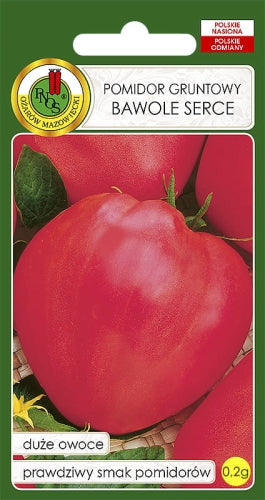 Pomidor gruntowy Oxheart (typ Bawole Serce) 0,2g