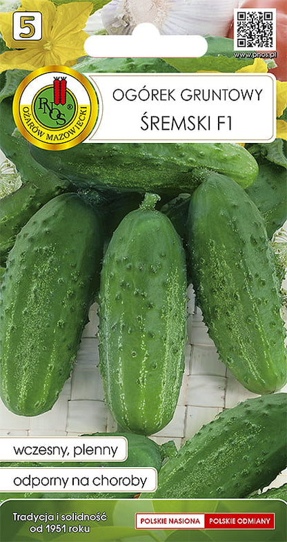 Ogórek gruntowy Śremski F1 2g